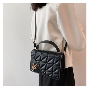 Foto 4 | Bolso Bandolera De Un Hombro Con Cadena De Metal Para Mujer Belug, Color Negro
