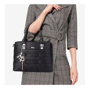 Foto 4 | Bolsa De Mano Para Mujer De Hombro Belug, Negro