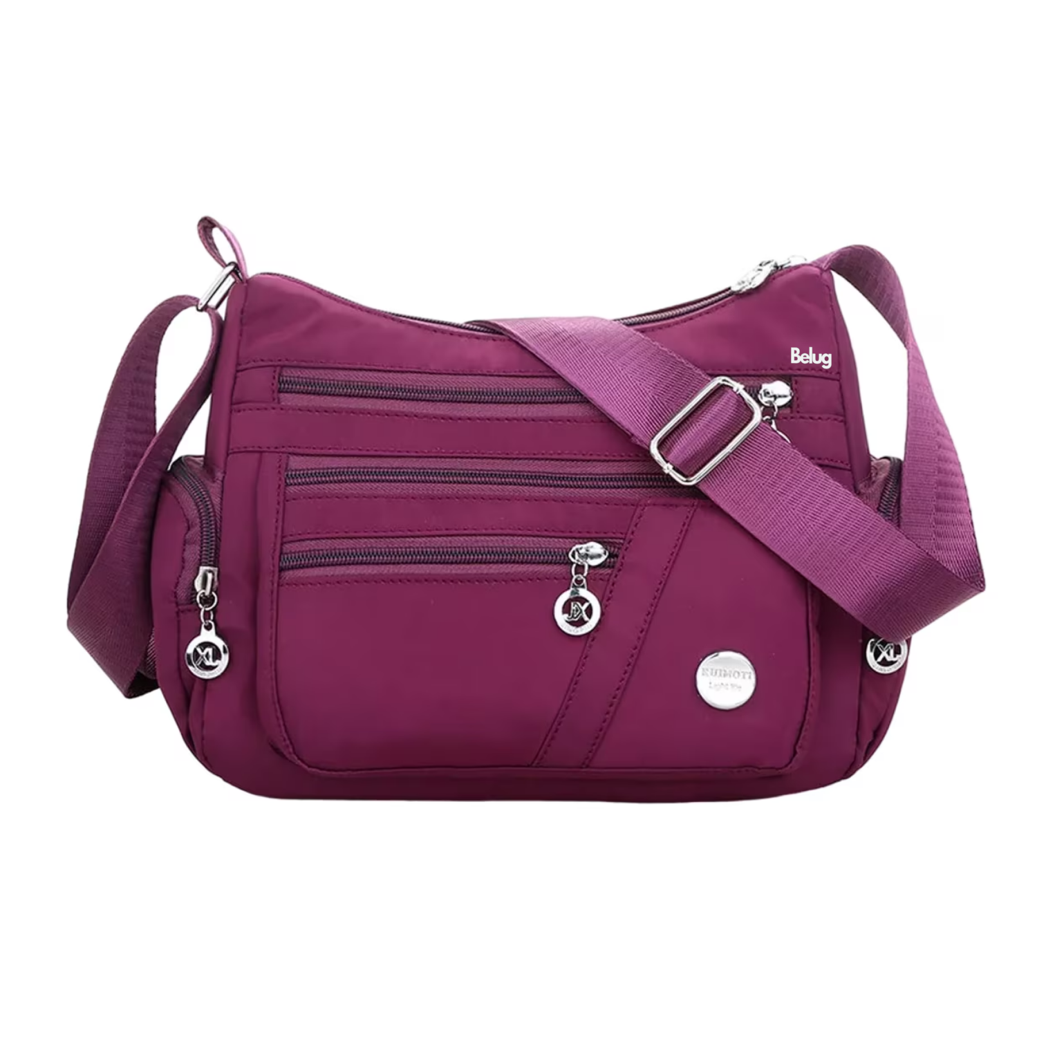 Foto 2 pulgar | Bolso Multifuncional Impermeable Y Antirrobo Para Mujer Belug, Purpura