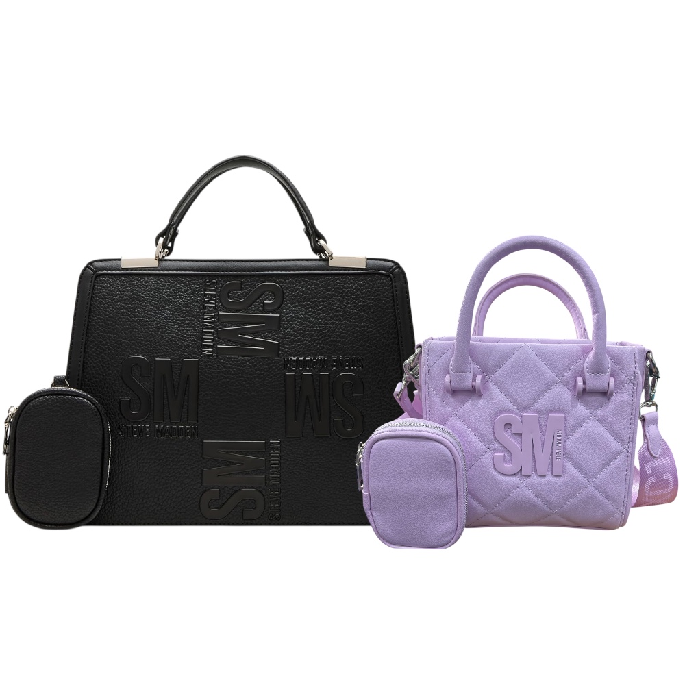 Foto 2 pulgar | Set de Bolsas Steve Madden 2 Piezas