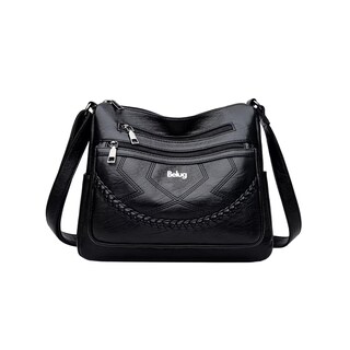 Foto 1 | Bolso Para Mujer Casual De Nueva Moda Para Bandolera Cruzada Belug, Negro