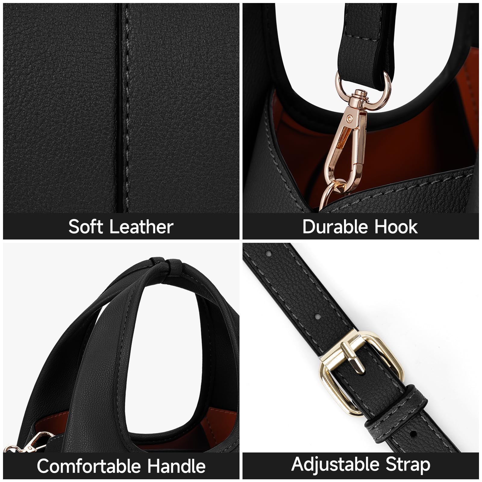 Foto 5 pulgar | Bolsa Bandolera Jqwsve con Asa Superior - Venta Internacional