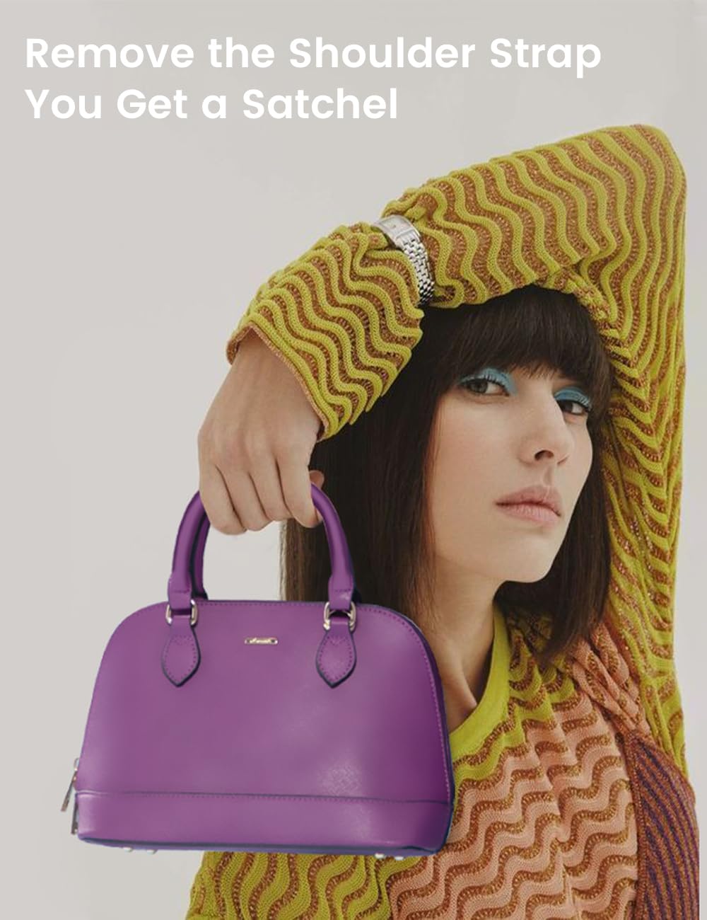 Foto 3 pulgar | Bandolera Lovevook Morado - Venta Internacional