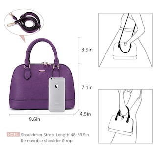 Foto 3 | Bandolera Lovevook Morado - Venta Internacional