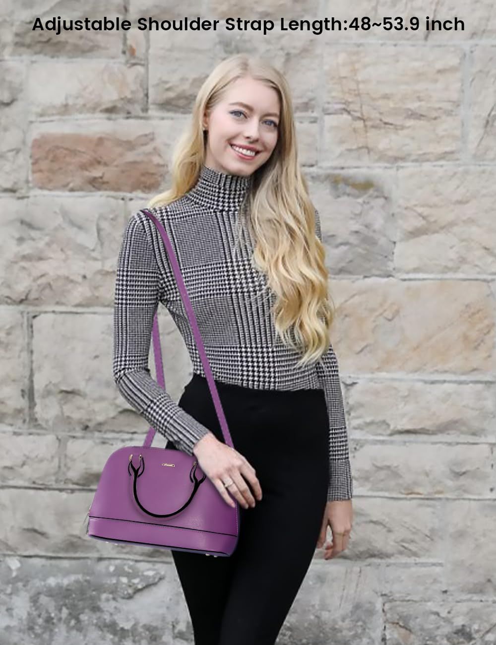 Foto 6 | Bandolera Lovevook Morado - Venta Internacional