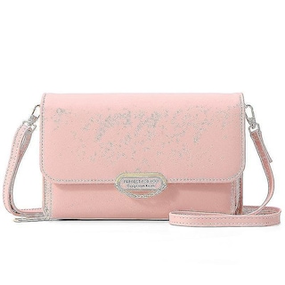 Foto 2 | Bolso De Hombro Fanny Pack Huoguo Para Mujer De Gran Capacidad, Color Amarillo - Venta Internacional.