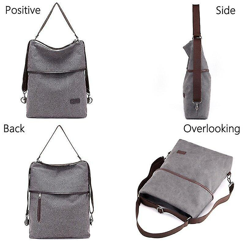 Foto 4 pulgar | Bolsos Tipo Bandolera Huoguo Leisure Para Mujer, Color Gris - Venta Internacional.