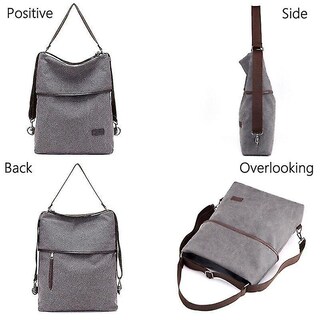 Foto 3 | Bolsos Tipo Bandolera Huoguo Leisure Para Mujer, Color Gris - Venta Internacional.