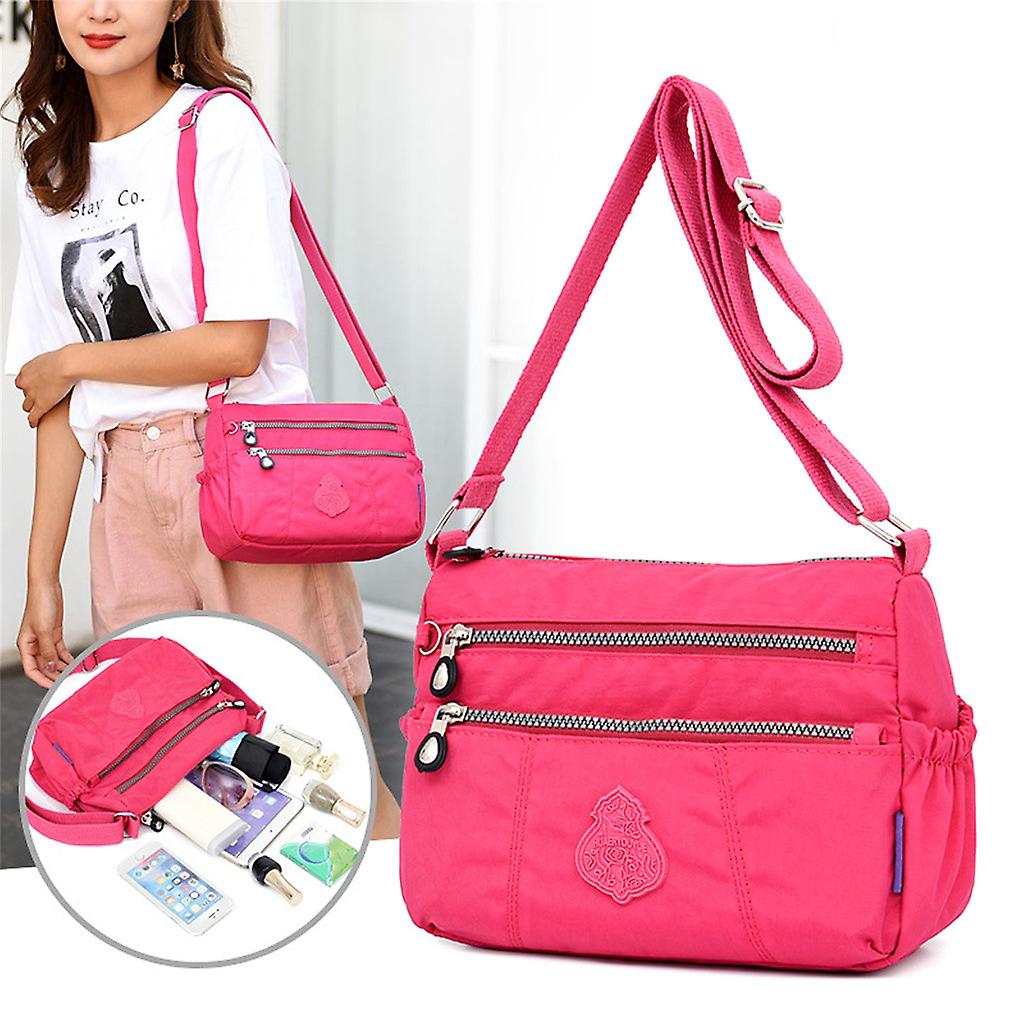 Foto 2 pulgar | Bolso De Hombro Huoguo Para Mujer, Impermeable, De Nailon, Compras Diarias - Venta Internacional.