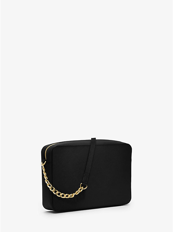 Foto 3 | Bandolera Michael Kors Jet Set De Piel Saffiano Grande - Venta Internacional.