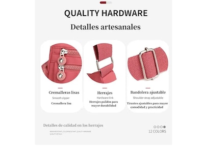Foto 3 | Bolsa Xtellar Impermeable Dama Bolsa Cruzada Mujer Casual Bolsas