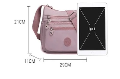 Foto 3 | Bolsa Xtellar Impermeable Dama Bolsa Cruzada Mujer Casual Bolsas