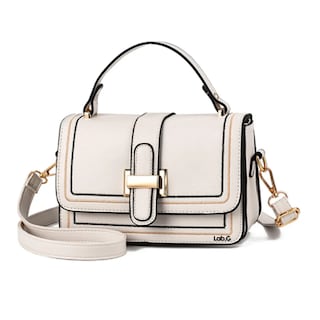 Foto 1 | Bolso De Mano Bandolera Crossbody Mujer Lab.g, Beige
