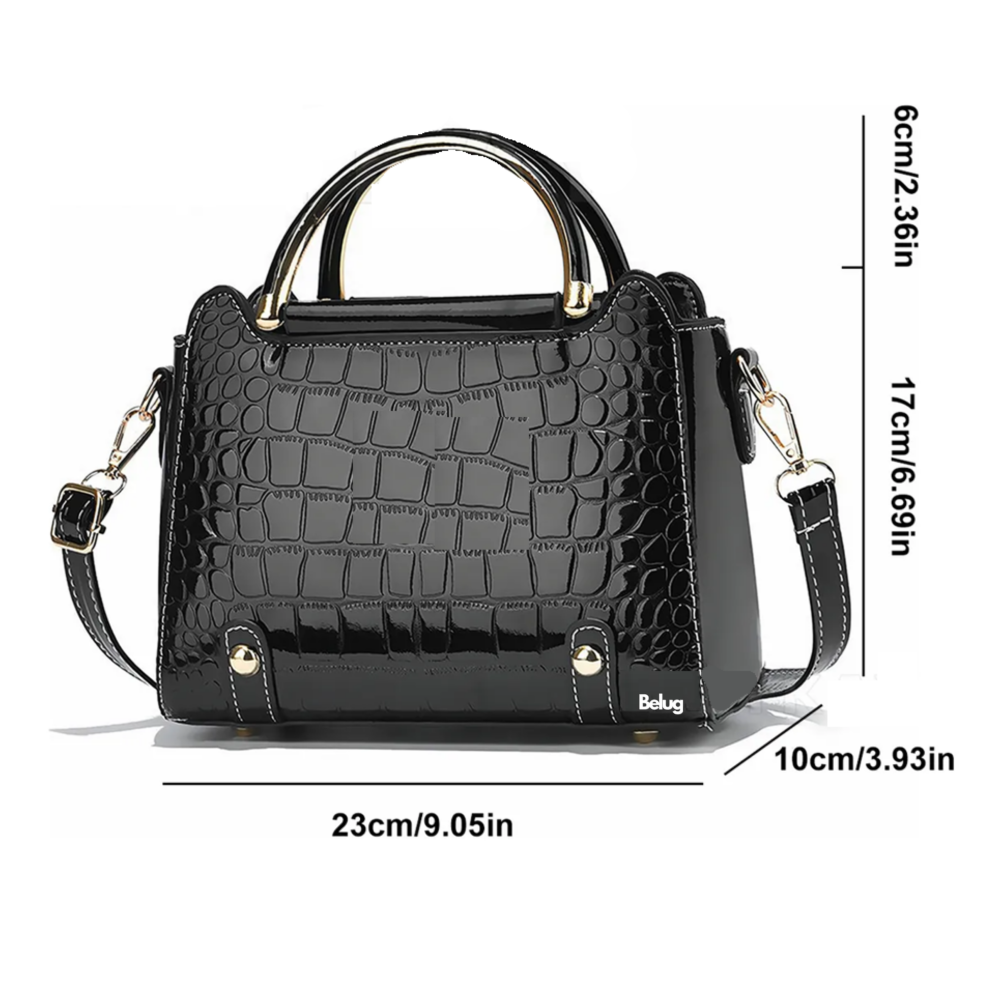 Foto 5 pulgar | Bolsa Bandolera Mujer Moda Cartera Crossbody Tote Hombro Belug,  Negro