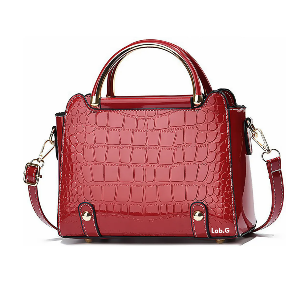 Foto 2 pulgar | Bolsa Bandolera Mujer Moda Cartera Crossbody Tote Hombro  Lab.g, Rojo