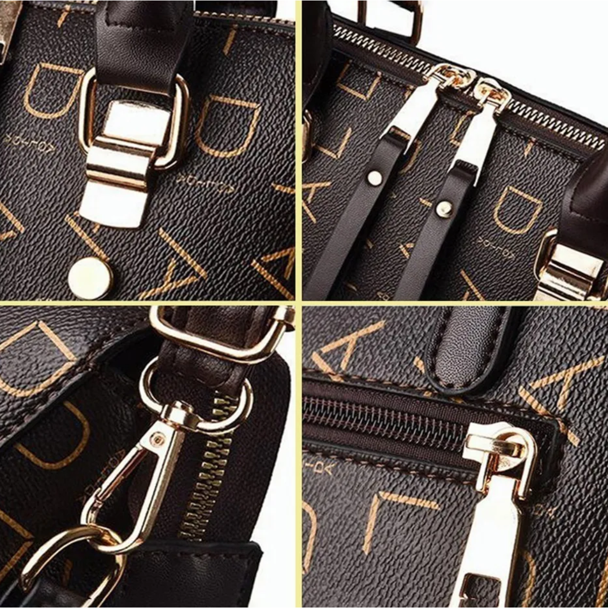 Foto 5 pulgar | Bolso Mujer Impermeable Tote Crossbody Bolso Bandolera Dama Agarradera Lab.g Rosa