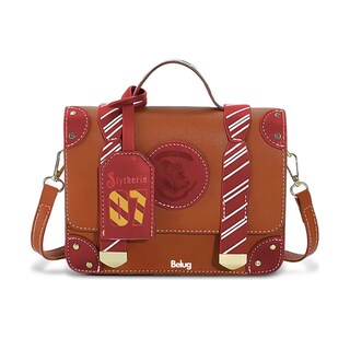 Foto 1 | Color Sólido Letras Mano Bolso De Para Mujer Bandolera Moda Belug, Marron