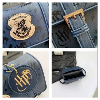 Foto 3 | Mariconera Bolsa Horry Potter Cross Body Bolsa Dama Lab.g, Azul Rey