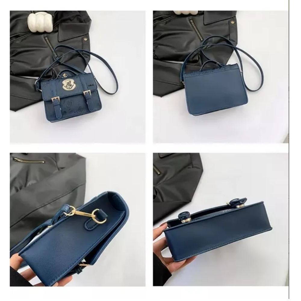 Foto 5 pulgar | Mariconera Bolsa Horry Potter Cross Body Bolsa Dama Lab.g,  Azul Rey