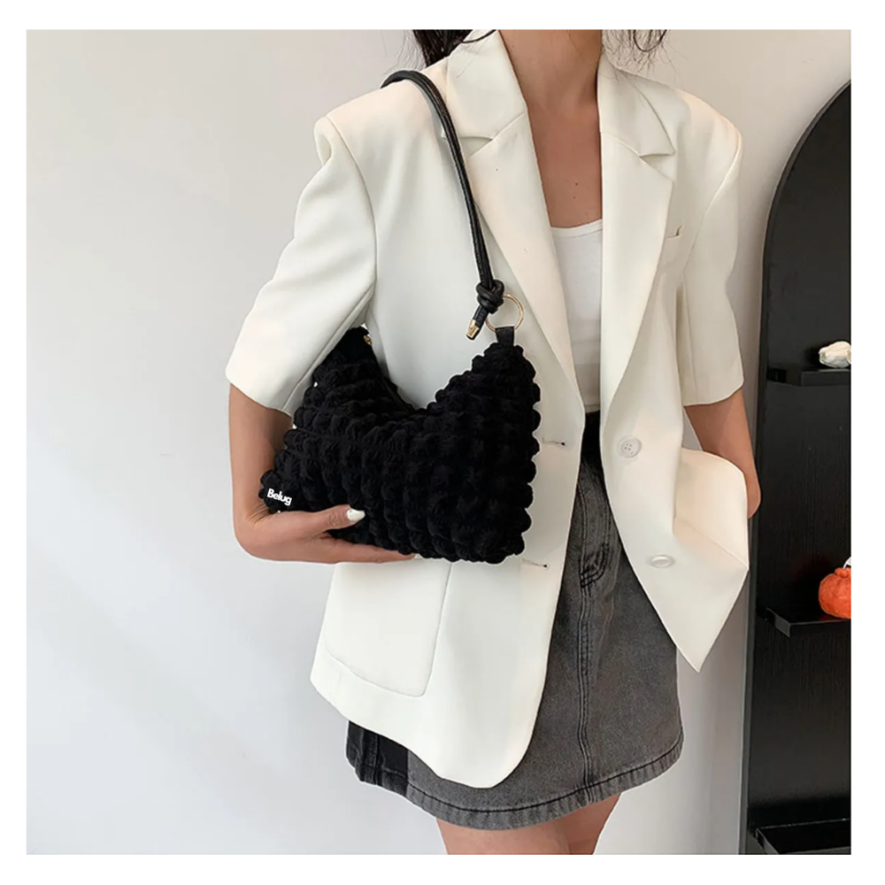 Foto 2 | Bolso Bandolera De Moda P/mujer Belug,  Negro