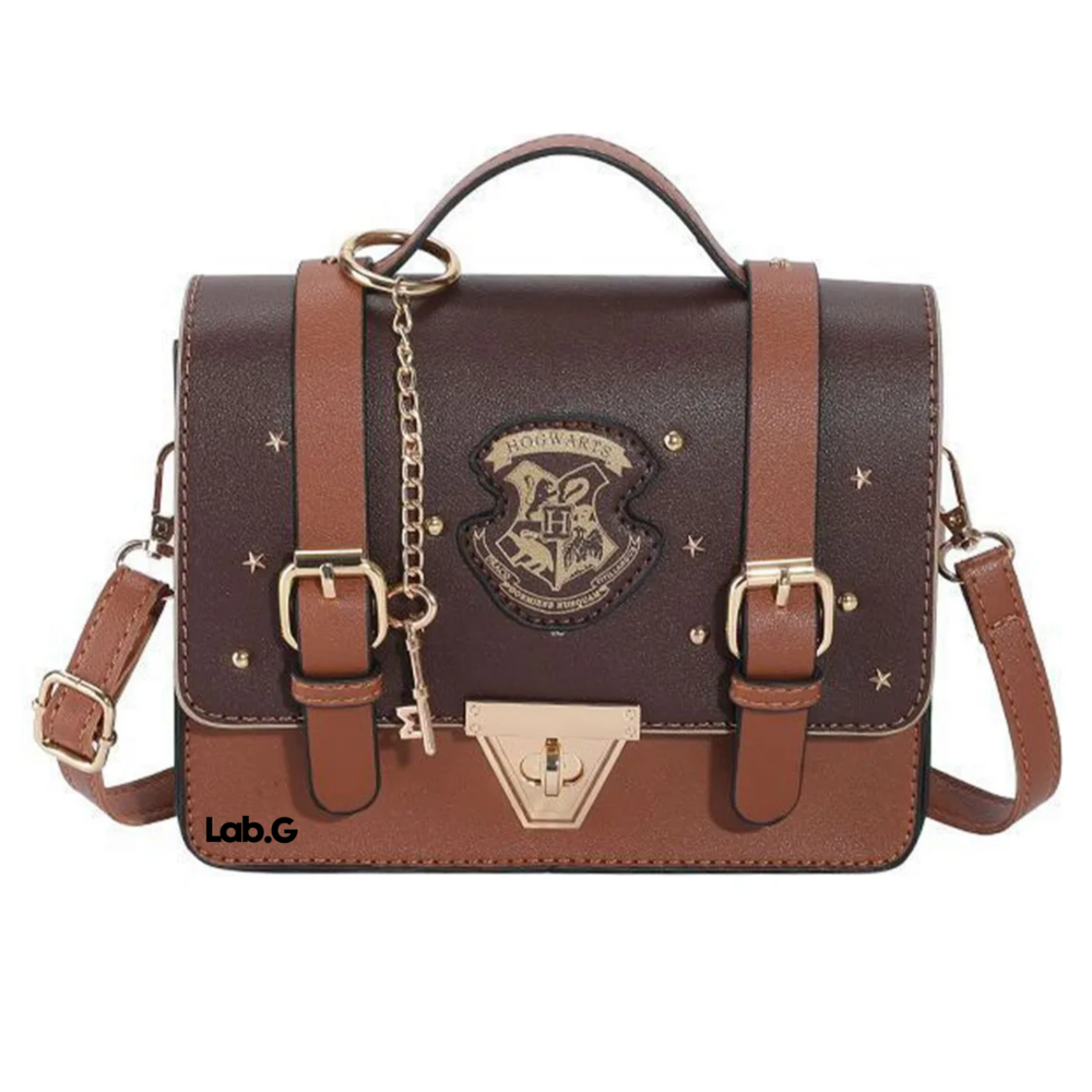 Foto 1 | Bolsa Mariconera Mujer Para Harry Potter Bolso Crossbody  Lab.g, Marrón