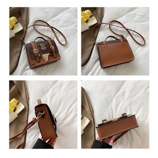 Foto 5 | Bolsa Mariconera Mujer Para Harry Potter Bolso Crossbody Lab.g, Marrón