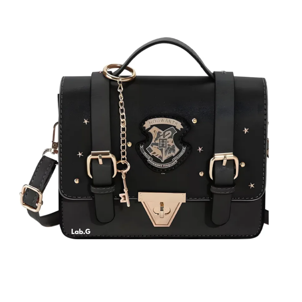 Foto 2 pulgar | Bolsa Mariconera Dama/harry Potter Cross Body Lab.g,  Paquete Negro