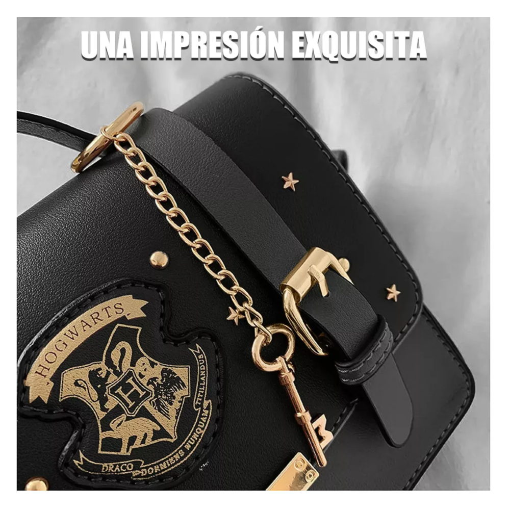 Foto 3 pulgar | Bolsa Mariconera Dama/harry Potter Cross Body Lab.g,  Paquete Negro