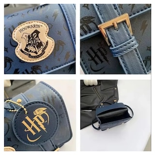 Foto 3 | Mariconera Bolsa Horry Potter Cross Body Bolsa Dama Belug, Azul Rey