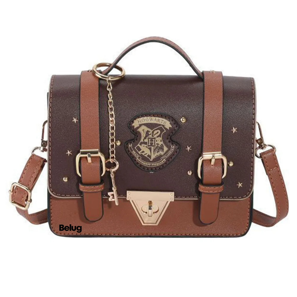 Foto 2 pulgar | Bolsa Mariconera Mujer Para Harry Potter Bolso Crossbody  Belug, Marrón
