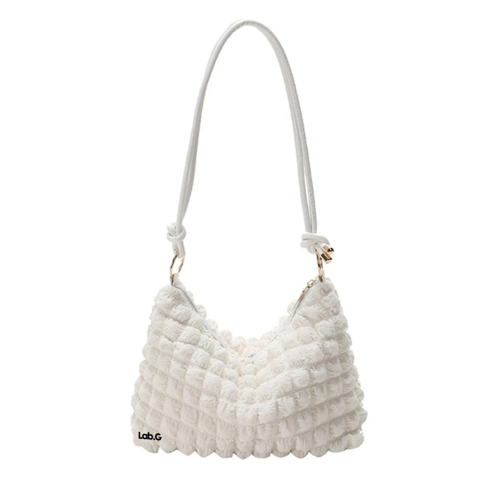 Foto 2 pulgar | Bolso Bandolera De Moda P/mujer Lab.g, Blanco