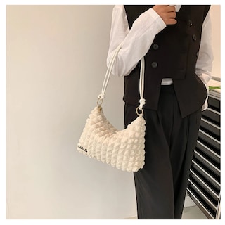 Foto 2 | Bolso Bandolera De Moda P/mujer Lab.g, Blanco