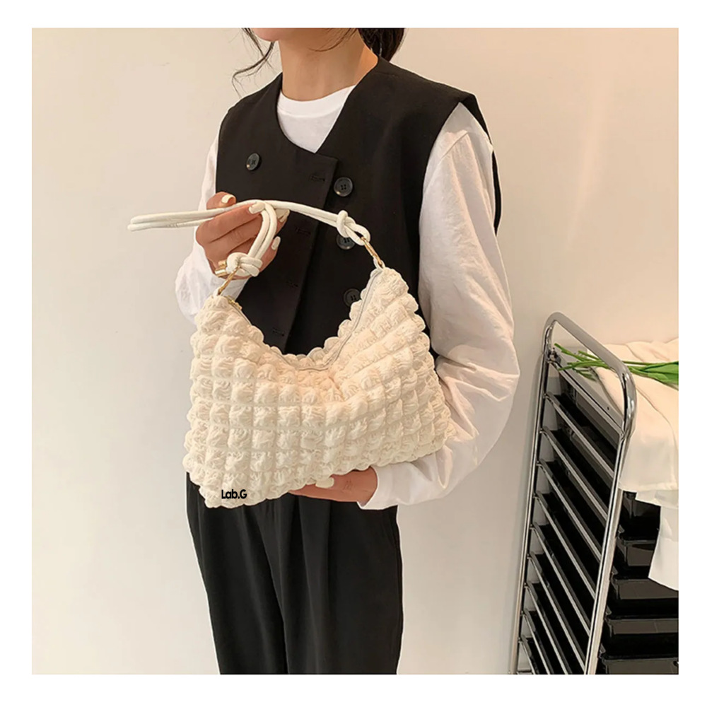 Foto 5 pulgar | Bolso Bandolera De Moda P/mujer Lab.g, Blanco