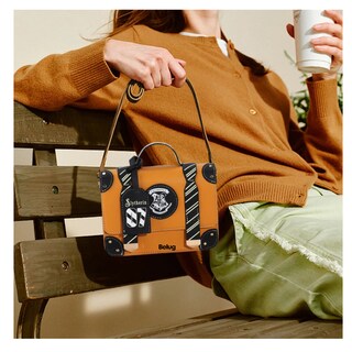 Foto 5 | Color Sólido Letras Mano Bolso De Para Mujer Bandolera Moda Belug, Amarillo