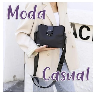 Foto 2 | Bolsa Mujer Crossbody Impermeable Belug, Negro