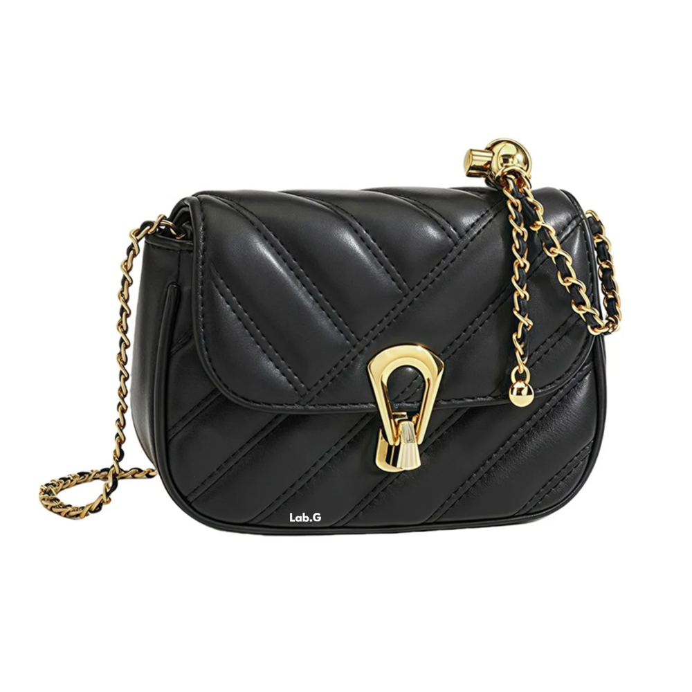 Foto 2 pulgar | Bolsa Elegante Moda Para Mujer Bandolera Crossbody Lab.g,  Negro