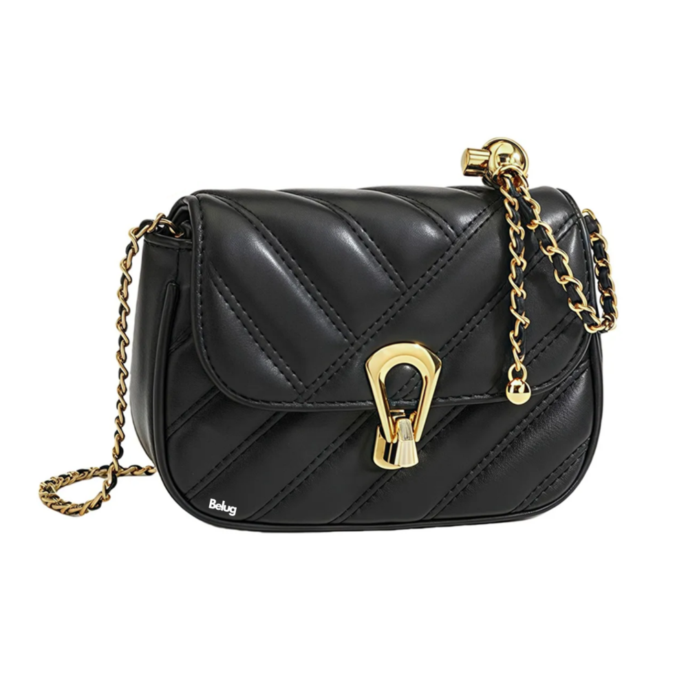 Foto 2 pulgar | Bolsa Elegante Moda Para Mujer Bandolera Crossbody Belug,  Negro