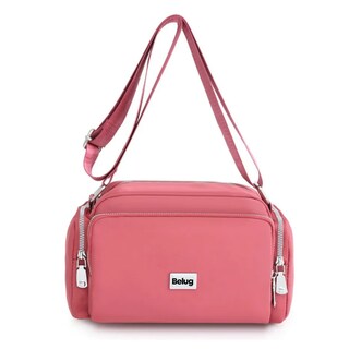 Foto 1 | Bolsa Bandolera Gran Capacidad Belug, Rosa Oscuro