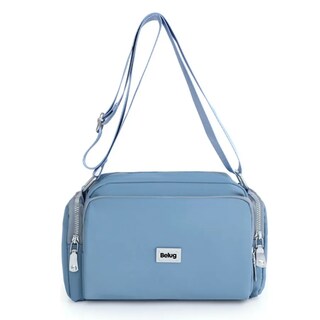 Foto 1 | Bolsa Bandolera Gran Capacidad Belug, Azul Celeste