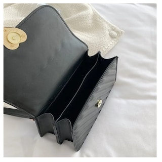 Foto 3 | Bolso De Mano Con Un Solo Hombro Moda Y Elegante Para Mujer Lab.g, Negro