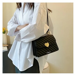Foto 4 | Bolso De Mano Con Un Solo Hombro Moda Y Elegante Para Mujer Lab.g, Negro