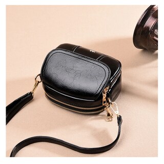Foto 3 | Bolsas Pequeñas Bandolera Crossbody Ajustable Lab.g, Negro