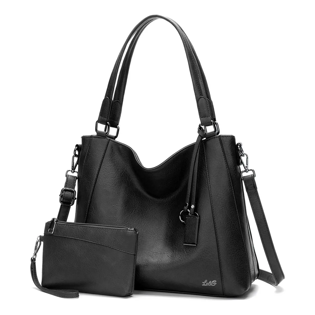Foto 2 pulgar | ''bolsas De Mujer Para 14in Laptop Bandolera Mujer Impermeable 2 Pz Lab.g Negra  ''