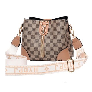 Foto 1 | Bolsa Crossbody Dama Lab.g, Marrón Claro
