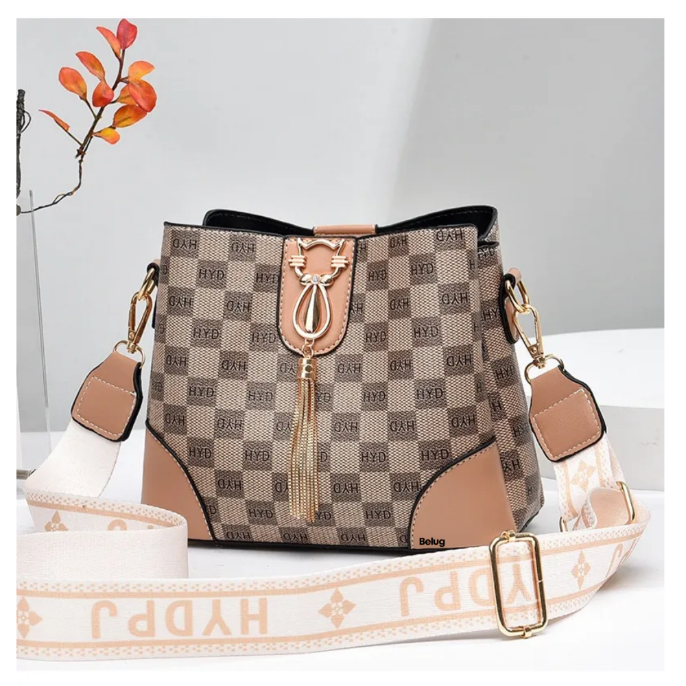 Foto 4 | Bolsa Crossbody Dama Belug,  Marrón Claro
