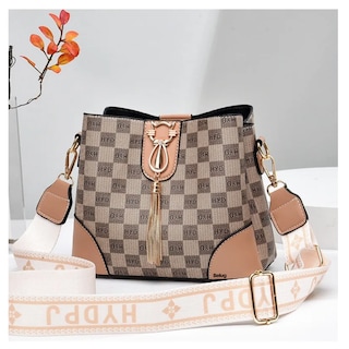 Foto 4 | Bolsa Crossbody Dama Belug, Marrón Claro