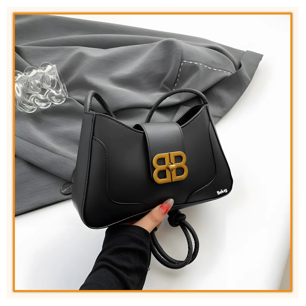 Foto 4 | Bolsas Elegantes Para Mujer Cruzado Belug,  Negro