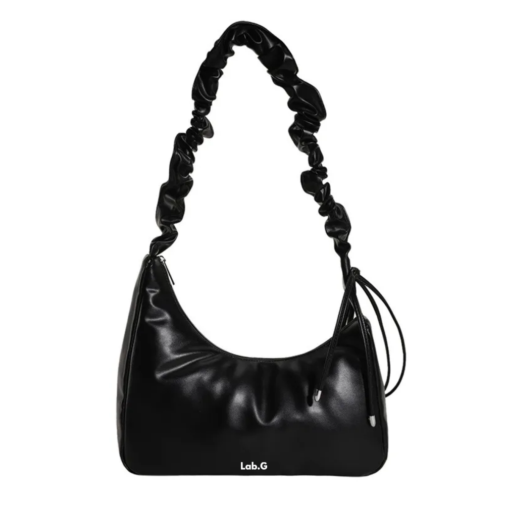 Foto 2 pulgar | Bolso De Hombro Pu Para Mujer Bolso Con Asa Correa Ajustable Lab.g, Negro