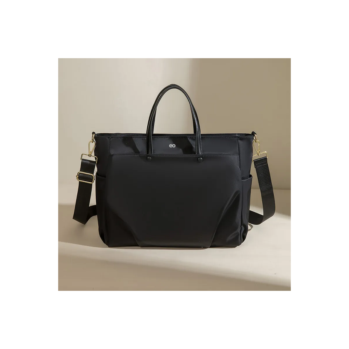 Foto 4 pulgar | Bolso Mujer Laptop Gran Capacidad 9 Bolsillos Elegante Y Ligera Eo Safe Imports Esi-19525 Negro