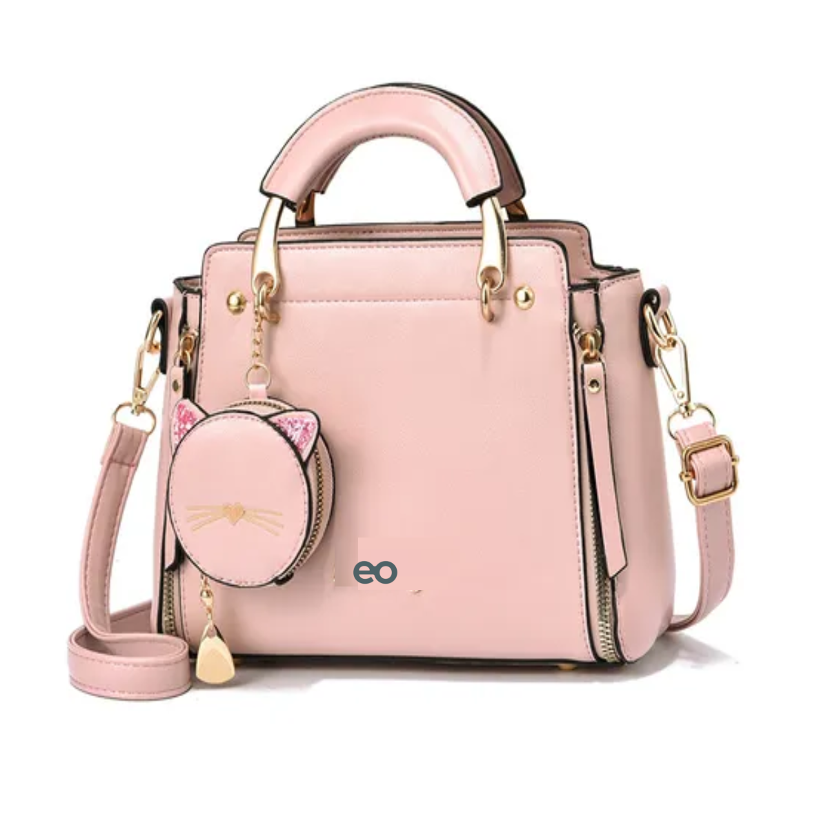 Foto 2 pulgar | Bolsa Mujer Moda Impermeable Casual Vintage Eo Safe Imports Esi-19527 Rosa